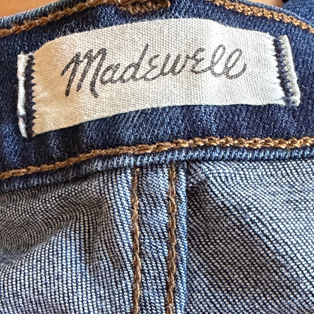 Madewell Dark Blue Skinny Jeans - Picture 5 of 5